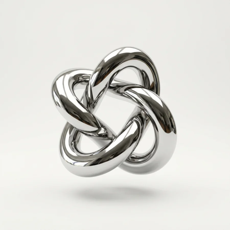 KNOT sculpture.